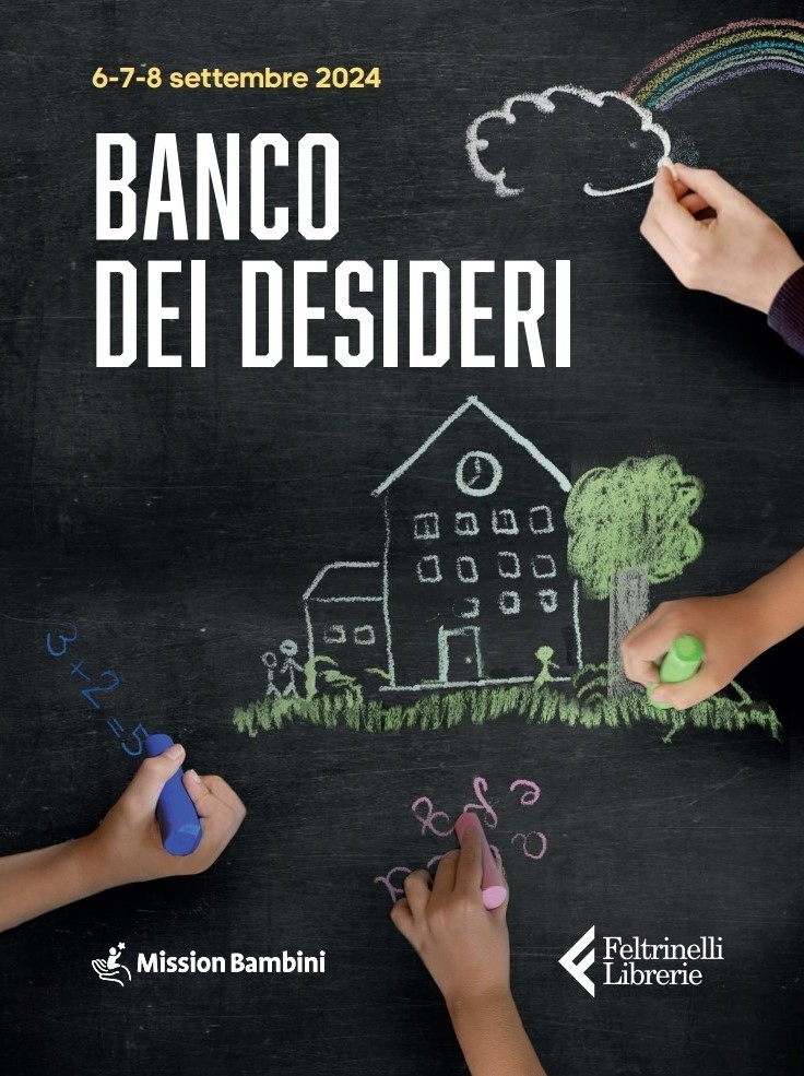 Torna il Banco dei Desideri per regalare libri, penne e quaderni agli studenti più fragili